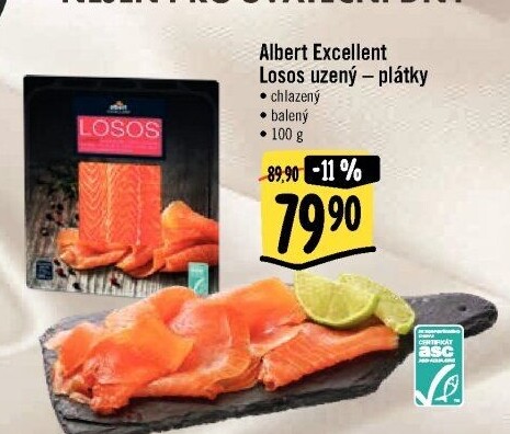 Losos uzený Albert Excellent