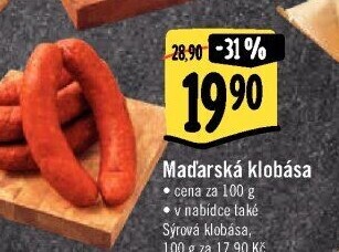 Maďarská klobása