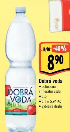 Ochucená voda Dobrá voda