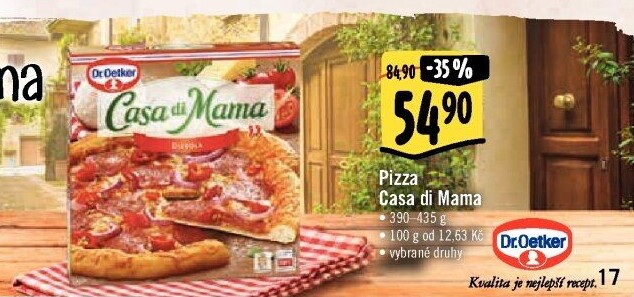 Pizza mražená Casa di Mama Dr. Oetker