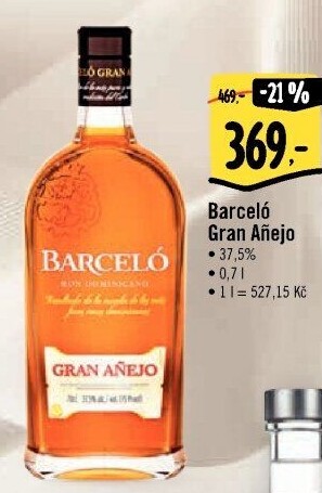 Rum Grand Anejo Ron Barceló
