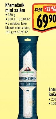 Salám Křemešník kostelecký Kostelecké uzeniny