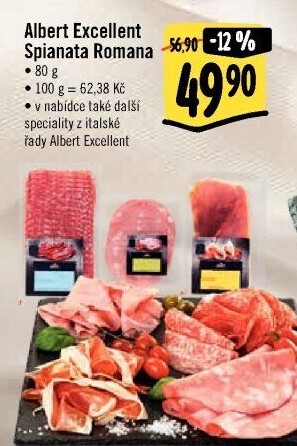 Salám Spianata romana Albert Excellent