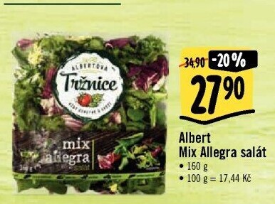 Salát Allegra mix Albert