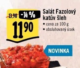 Salát fazolový katův šleh