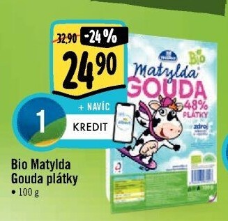 Sýr Gouda bio Matylda Milko