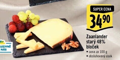 Sýr Zaanlander starý 48 %