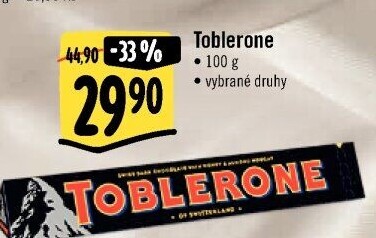 Čokoláda Toblerone