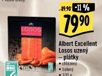 Losos uzený Albert Excellent