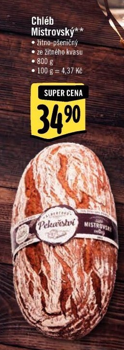 Mistrovský chléb Albert