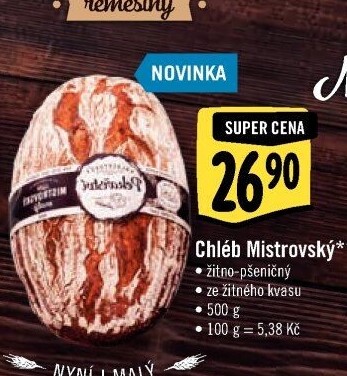 Mistrovský chléb Albert