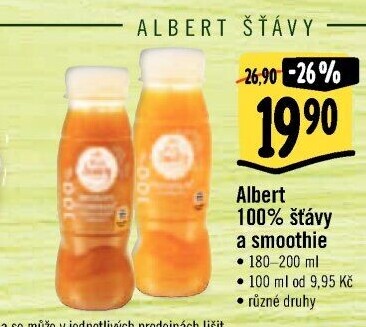 Šťáva 100% Albert