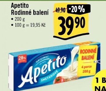 Sýr tavený Apetito