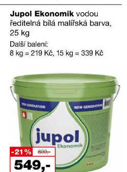 Barva Jupol Ekonomik JUB