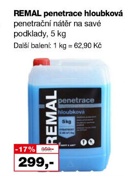 Hloubková penetrace Remal