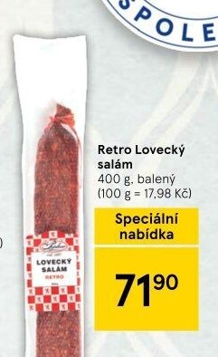 Retro Lovecký salám 400 g