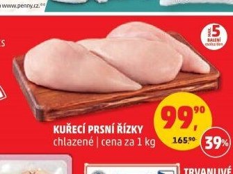 KUŘECÍ PRSNÍ ŘÍZKY