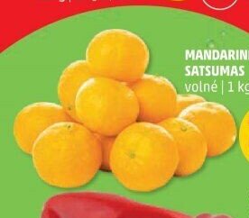 MANDARINKY SATSUMAS