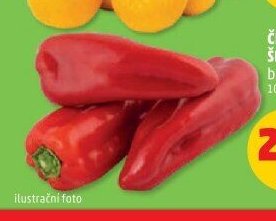 ČERVENÁ PAPRIKA ŠPIČATÁ KAPIE