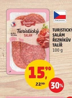 Turistický salám Řezníkův talíř