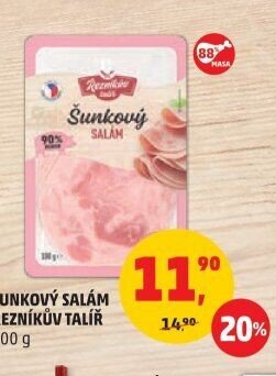 Šunkový salám Řezníkův talíř