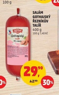 Salám Gothajský Řezníkův talíř
