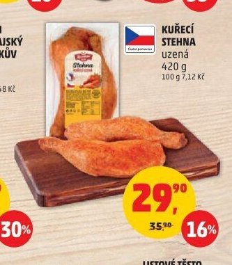 Kuřecí stehna uzená