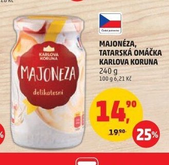 Majonéza Karlova koruna