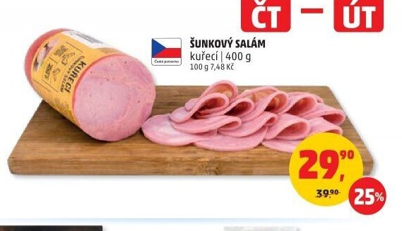Šunkový salám kuřecí 400 g