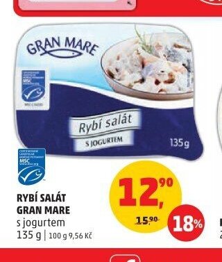 Rybí salát Gran Mare s jogurtem 135 g