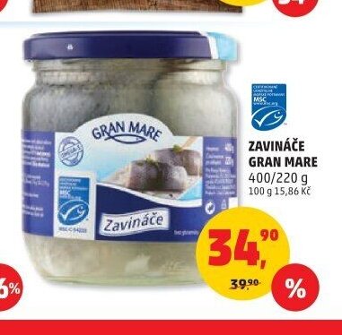 Zavináče Gran Mare 400/220 g