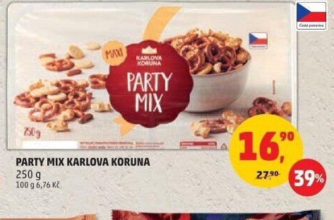PARTY MIX KARLOVA KORUNA