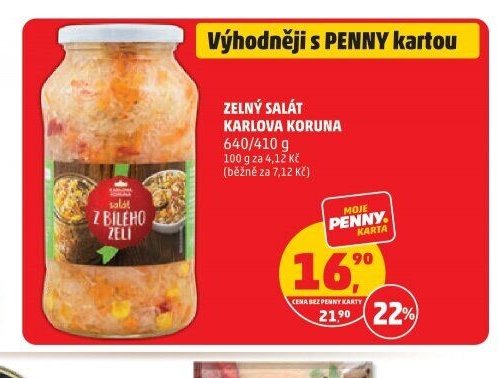 Zelný salát Karlova Koruna