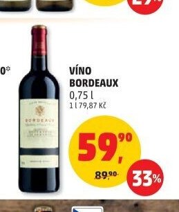 Víno Bordeaux