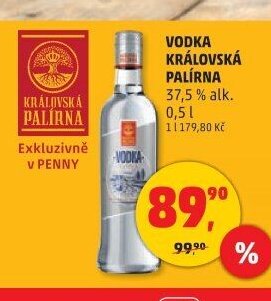Vodka Královská Palírna