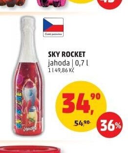 Sky Rocket jahoda 0,7 l