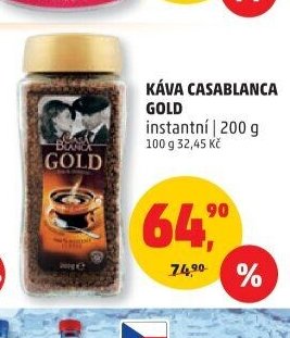 Káva Casablanca Gold instantní 200 g