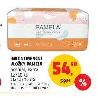 Inkontinenční vložky Pamela