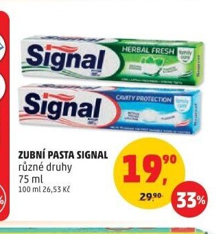 Zubní pasta Signal