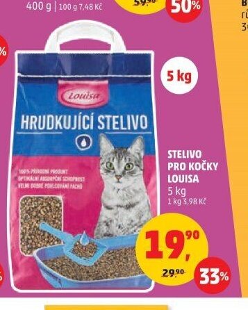 STELIVO PRO KOČKY LOUISA 5 kg