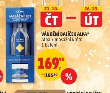 Vánoční balíček Alpa