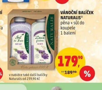 Vánoční balíček Naturalis