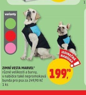 Zimní vesta Marvel