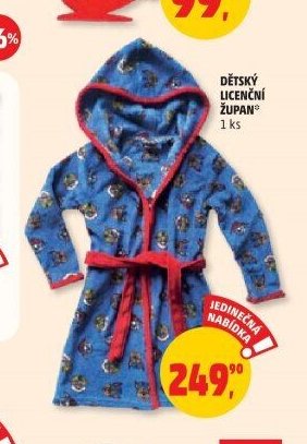 DĚTSKÝ LICENČNÍ ŽUPAN