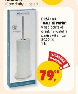 DRŽÁK NA TOALETNÍ PAPÍR