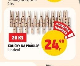 KOLÍČKY NA PRÁDLO