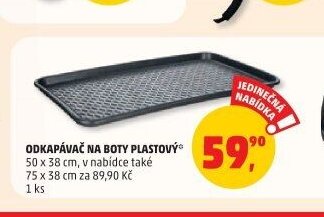 ODKAPÁVAČ NA BOTY PLASTOVÝ