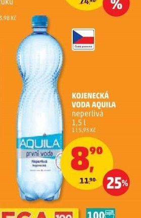 Kojenecká voda Aquila neperlivá 1,5 l