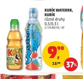 KUBÍK WATERRR
