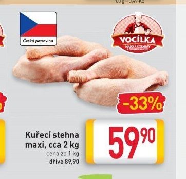 Kuřecí stehna maxi